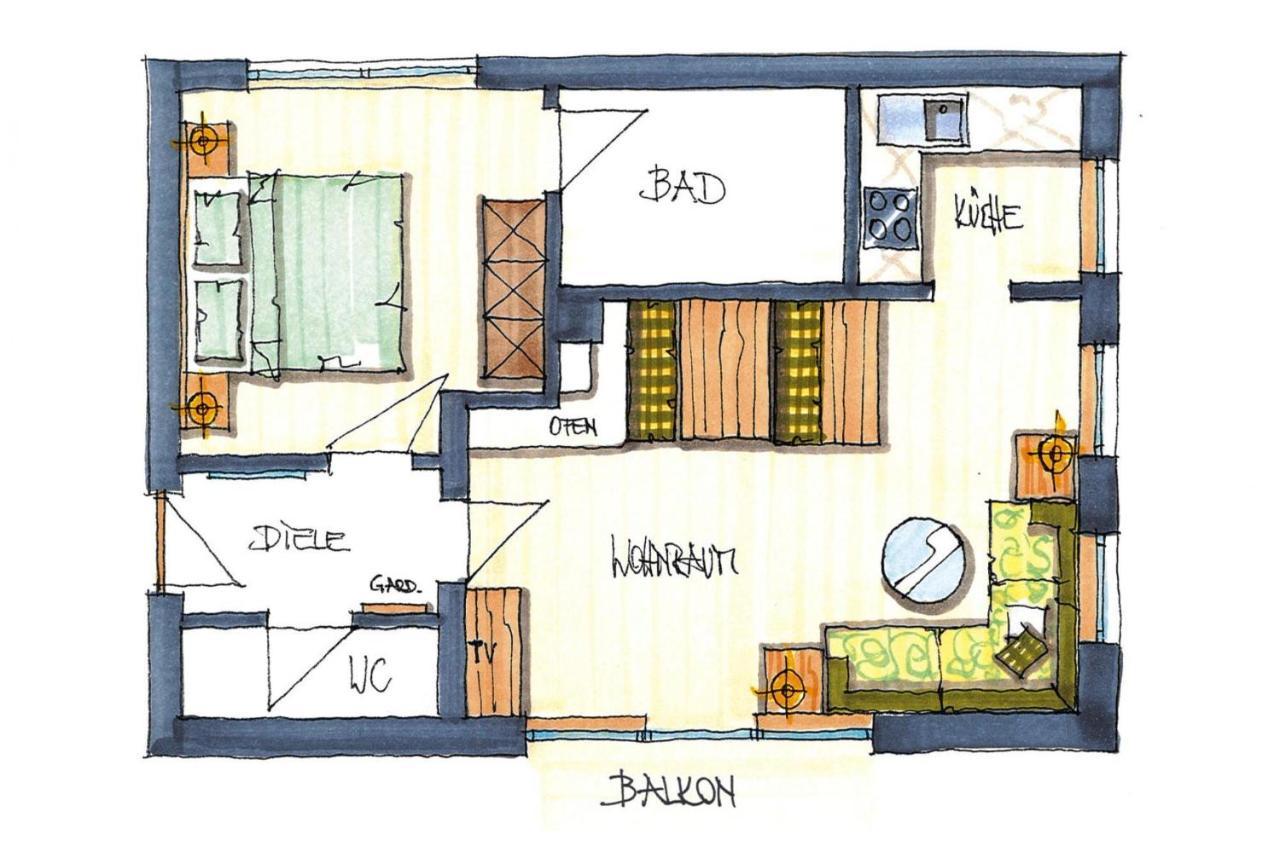Holiday Home, Itter Exteriör bild
